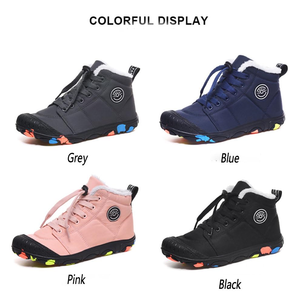 Generisch Chaussures pieds nus pour enfants - Automne - Chaussures pieds nus - Imperméables - Pour l'hiver