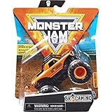 Monster Jam 2021 Spin Master 1:64 Diecast Monster Truck with Wheelie Bar: Arena Favorites Brocamino