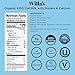 Willa's Organic Oat Milk - Unsweetened Original Oatmilk, 32 oz, Pack of 6 & Kid's Oat Milk, 32 fl oz, Pack 6