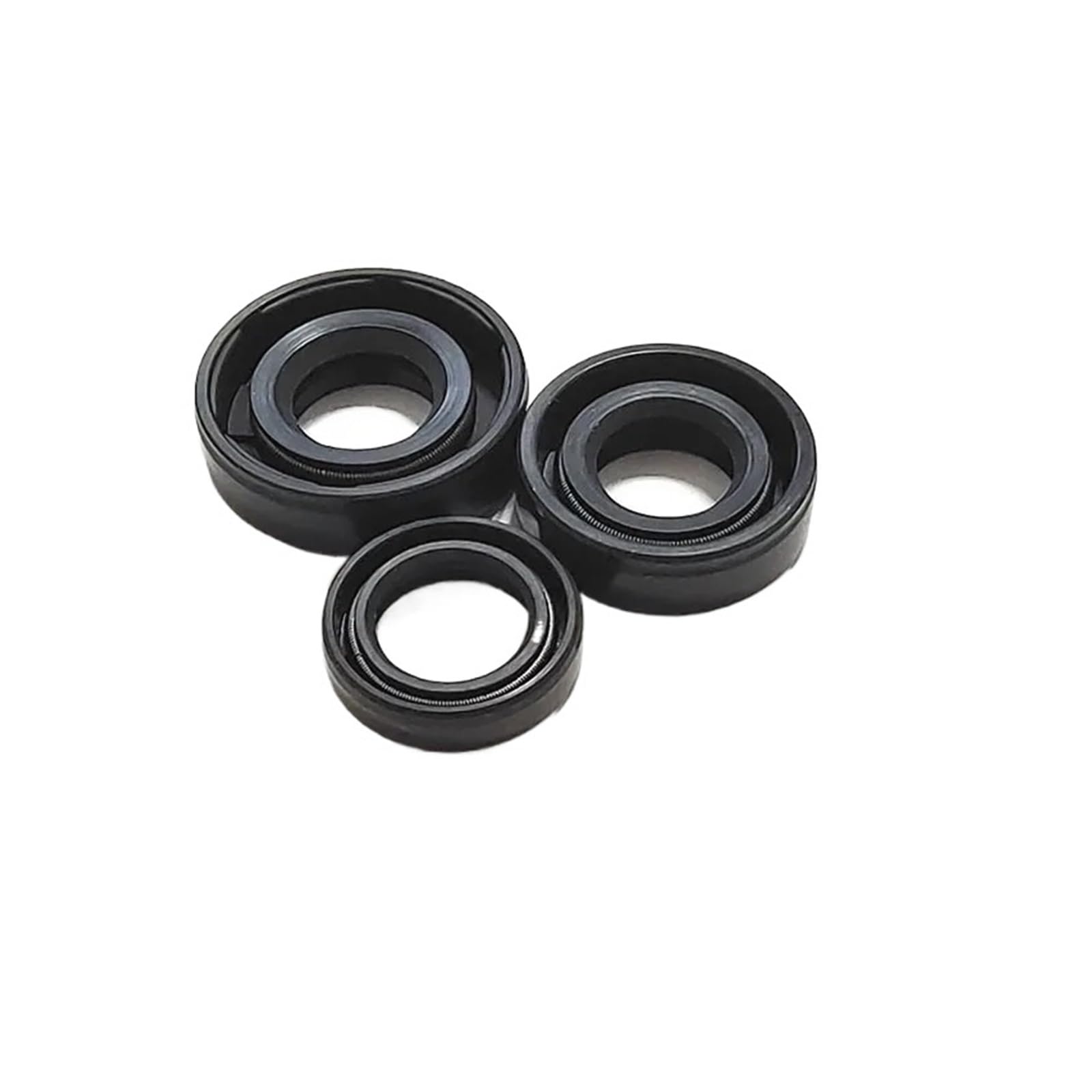 YMUGUEGH 2pcs ID: 9mm OD: 14mm-30mm Oil Seal Double Seal(9x15x5mm 2pcs)