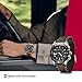 Victorinox Swiss Army Chronograph Black Dial Brown Leather Strap Watch 42mm - 242046