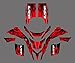 DST0214 3M Personalizzato Moto Adesivi Decalcomanie Kit Grafica per YAMAHA YFS200-BLASTER ALLYRS