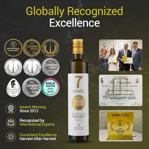 Atsas 7 Aceite de Oliva Extra Virgen Orgánico 16.9 fl oz miniatura 6