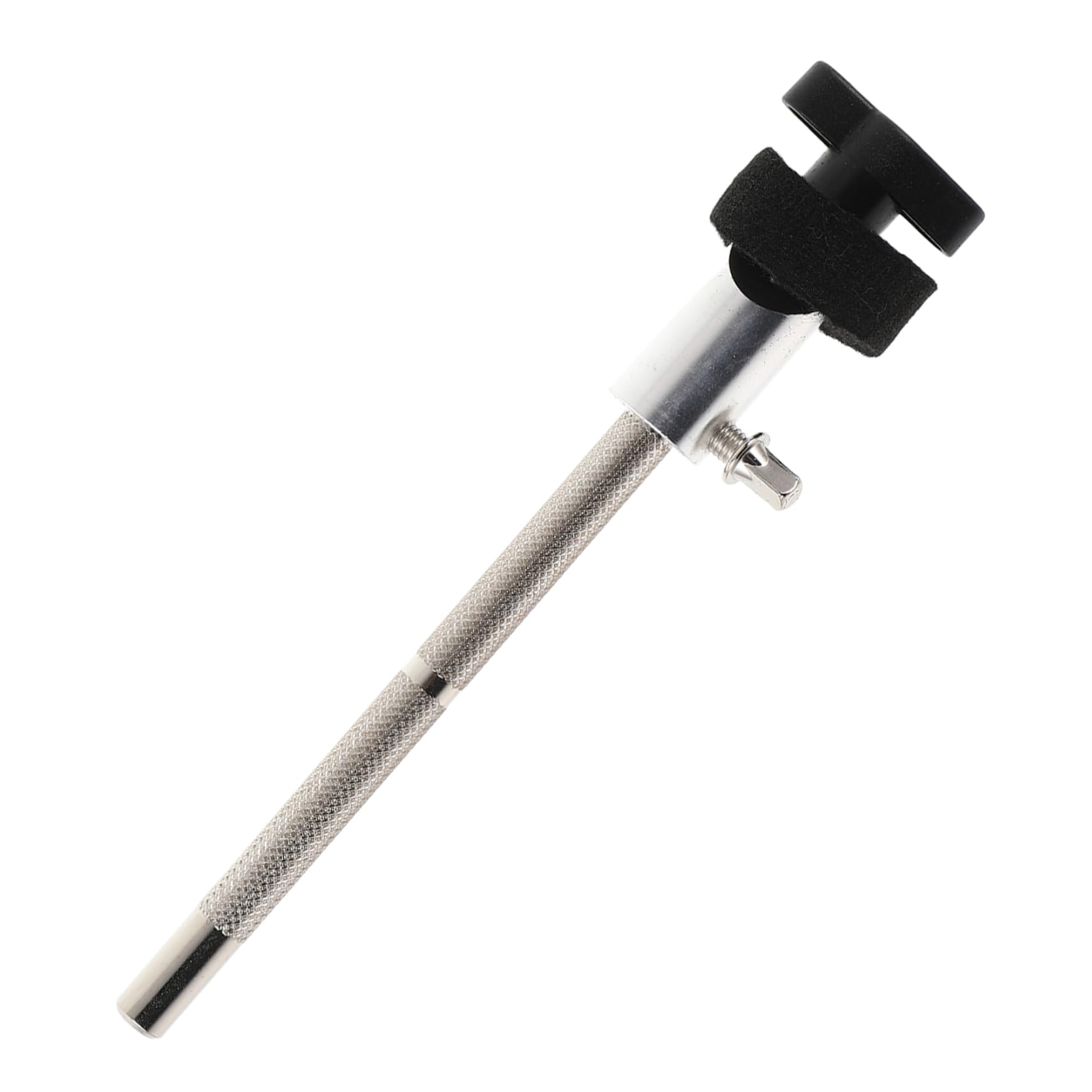 Levemolo Versatile Drum Support Stand Adjustable Height Cymbal Rod Mount for Percussion