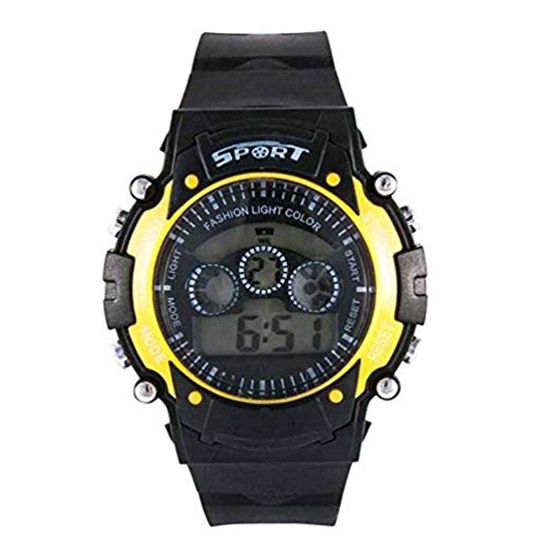 MASTRENA Digital Boys & Girls Watch (Yellow Dial Yellow Colored Strap) (B07NDKWQ8G) Amazon Price History, Amazon Price Tracker