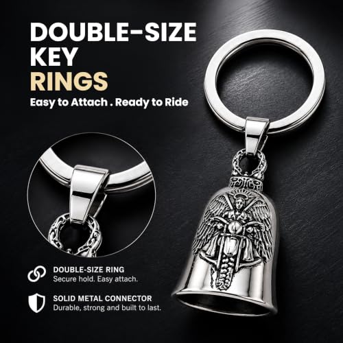Image of Storite Decorative Keychain for Men & Women, Stylish Metal Key Ring Accessories for Bags, Keys and Gifts