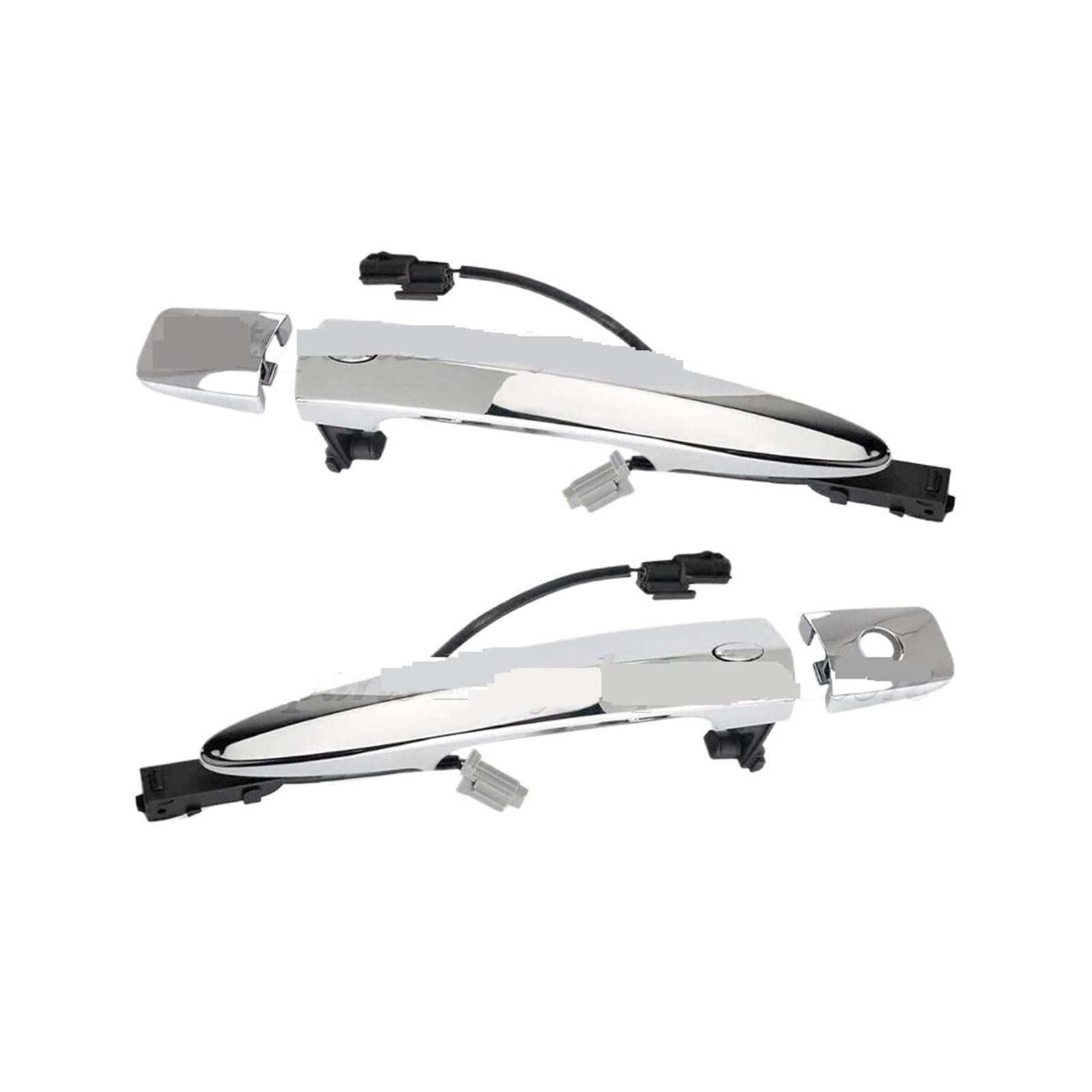 DUHNXUJ Car Door Handle for Nissan for Sentra 2013-2018 806469N00A 826469N00A Left Right Car Front Exterior Door Handle(A Pair)