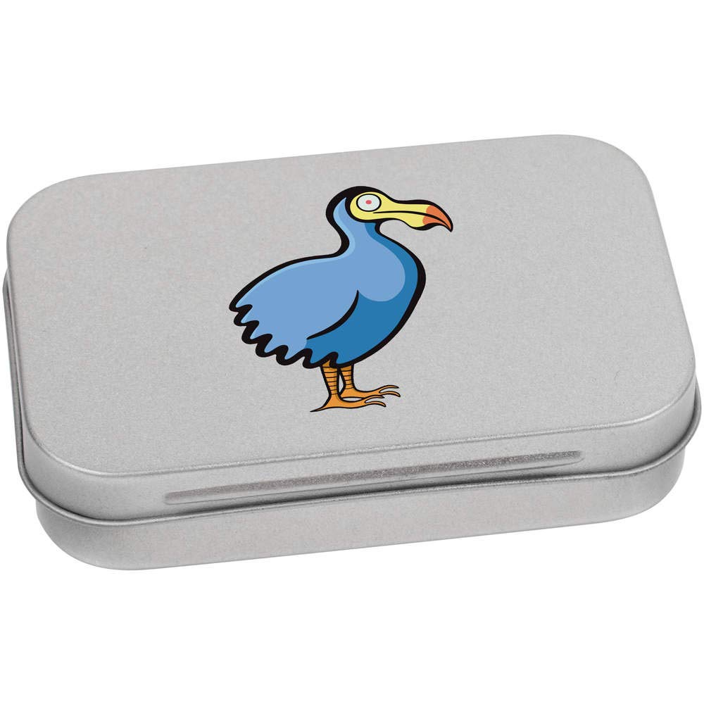 Azeeda 95mm 'Dodo' Metal Hinged Tin/Storage Box (TT00134302)
