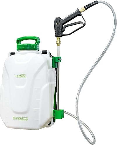 Miniatura 2 de Green Touch Industries QA101 Strom - Mochila eléctrica con batería de 18 voltios para herbicidas, pesticidas y fertilizantes, 4 galones (paquete de