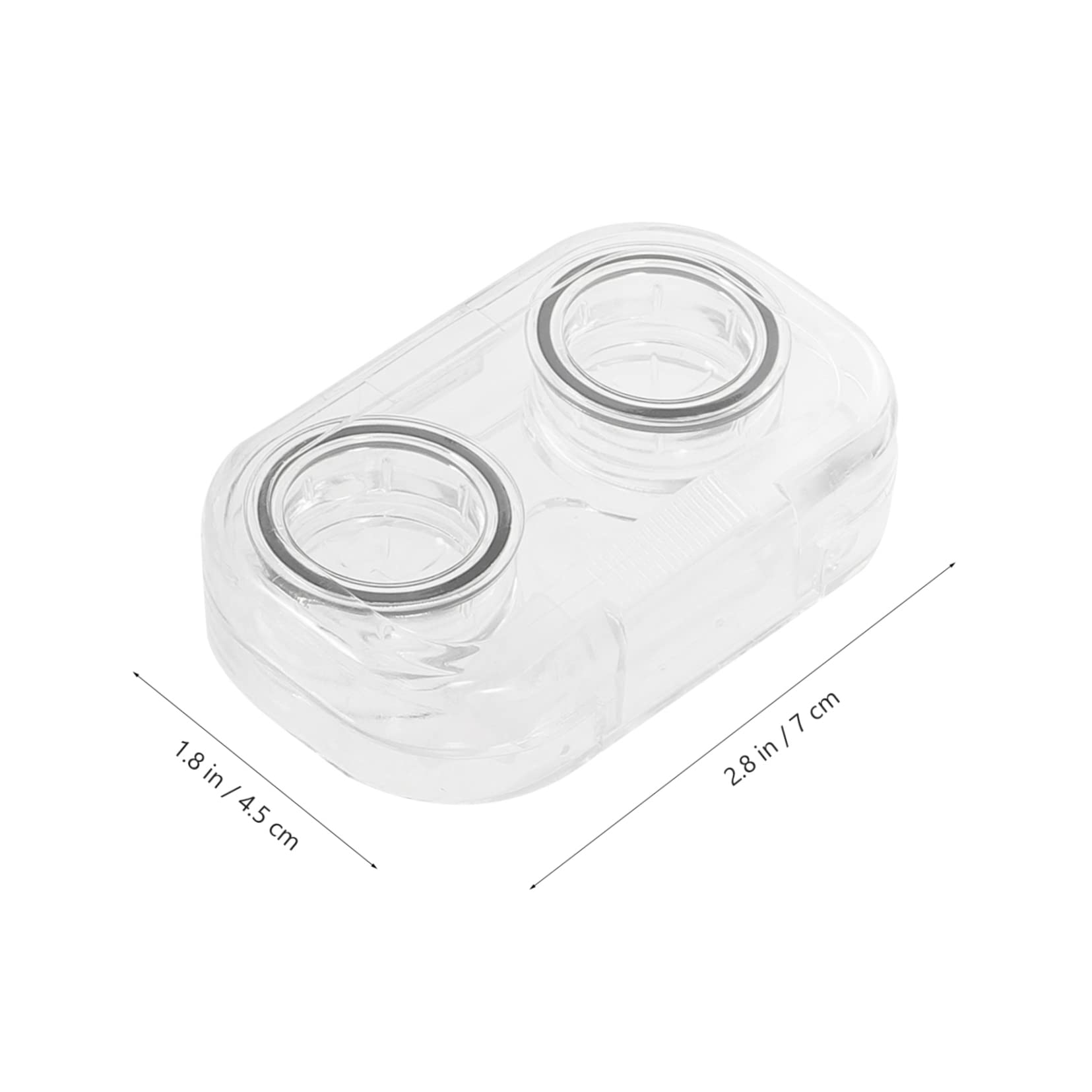 VALICLUD 4 Set Custodia Per Lenti A Contatto Astuccio Custodia Per Occhiali Organizzatore Di Lenti P.s 4 Pezzi * 4