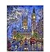 WACYDSD Puzzle 3D Puzzle 1000 Piezas DIY Envío Londres Big Ben Paisaje Imagen Sala Decoración De Lino