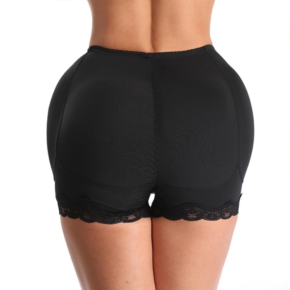 Mujer Bragas con Relleno Braguitas - Braguitas Moldeadoras De Abdomen Y Glúteos para Mujer, con Relleno para Caderas, Moldeadoras De Muslos, con Ganchos Y 4 Almohadillas