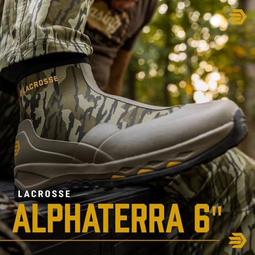 LaCrosse AlphaTerra 6" Zip-Up Waterproof Hiking Boots for Men - Alphaterra Outsole, Active Fit, EVA Midsole Side-Zip2