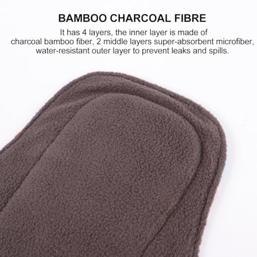 Pochette serviette hygiénique lavable réutilisable imperméable pour éviter les odeurs - 3