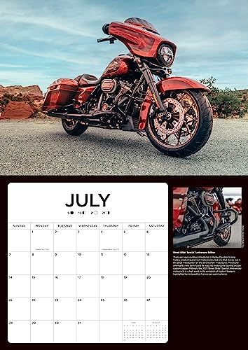 Harley-Davidson 2024: 16-Month 17x12 Wall Calendar - September 2023 through December 2024