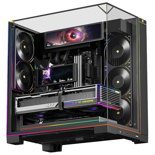 Image of Thermalright Trofeo Vision LCD AIO Display 11.3 inch PC Monitor | USB Type-C Screen for Real-Time Hardware Monitoring, with Preset Themes for Gaming PC Case /CPU Cooler
