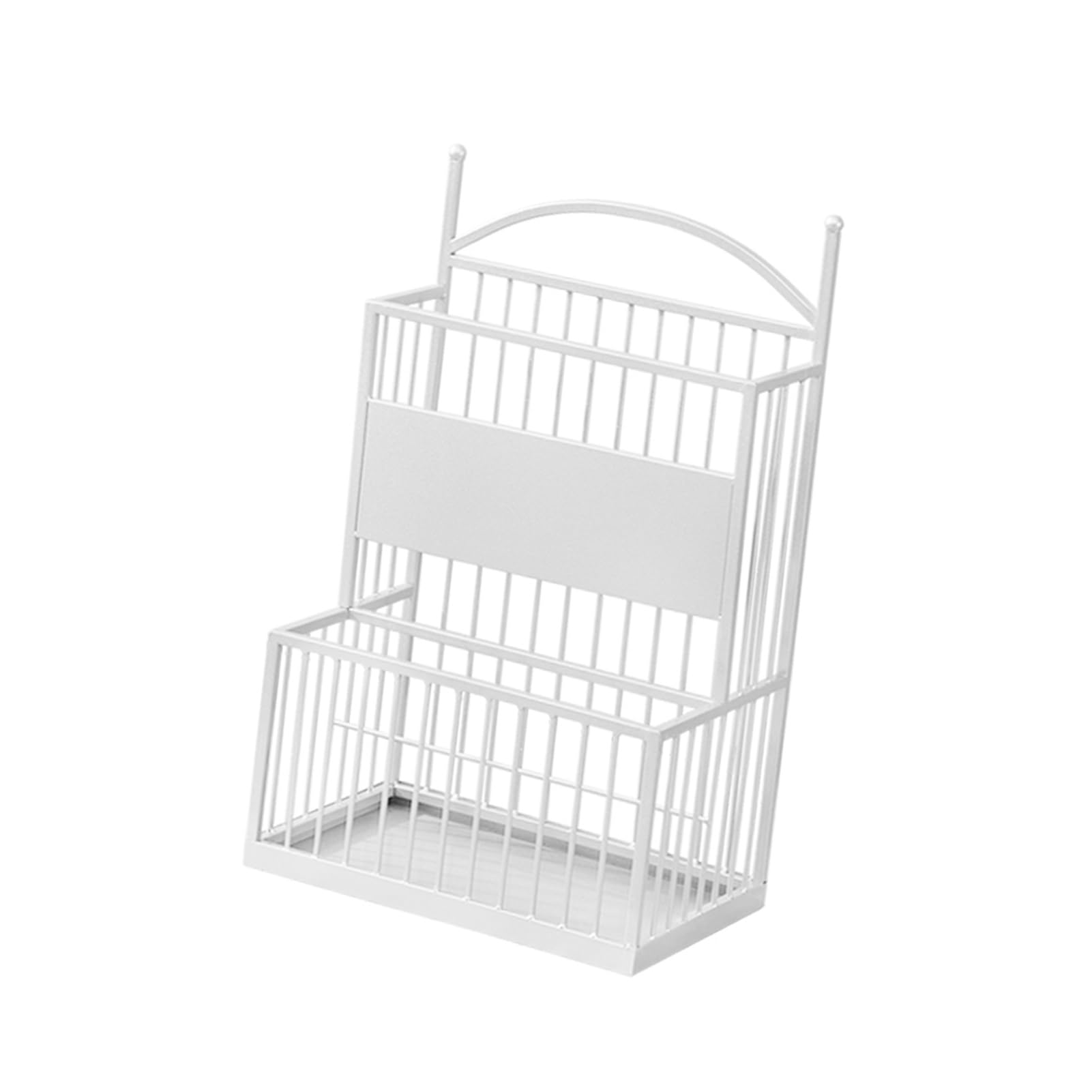 GHHVFEC 2 Tier Umbrella Stand with Removable Drip Tray, Sturdy Freestanding Holder for Home Office Entryway, Holds Multiple Umbrellas