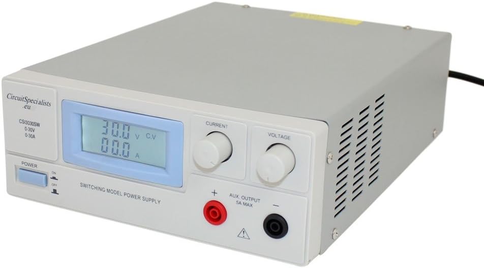 Switch Mode DC Bench Power Supply Adjustable 0-30V 0-30A CSI 3030SW