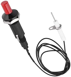 Push Igniter Piezo Igniter Grill Igniter Kitchen Lighter iezo Spark Ignition with 1 m Cable for Gas Fireplace Gas Heater Lgniter