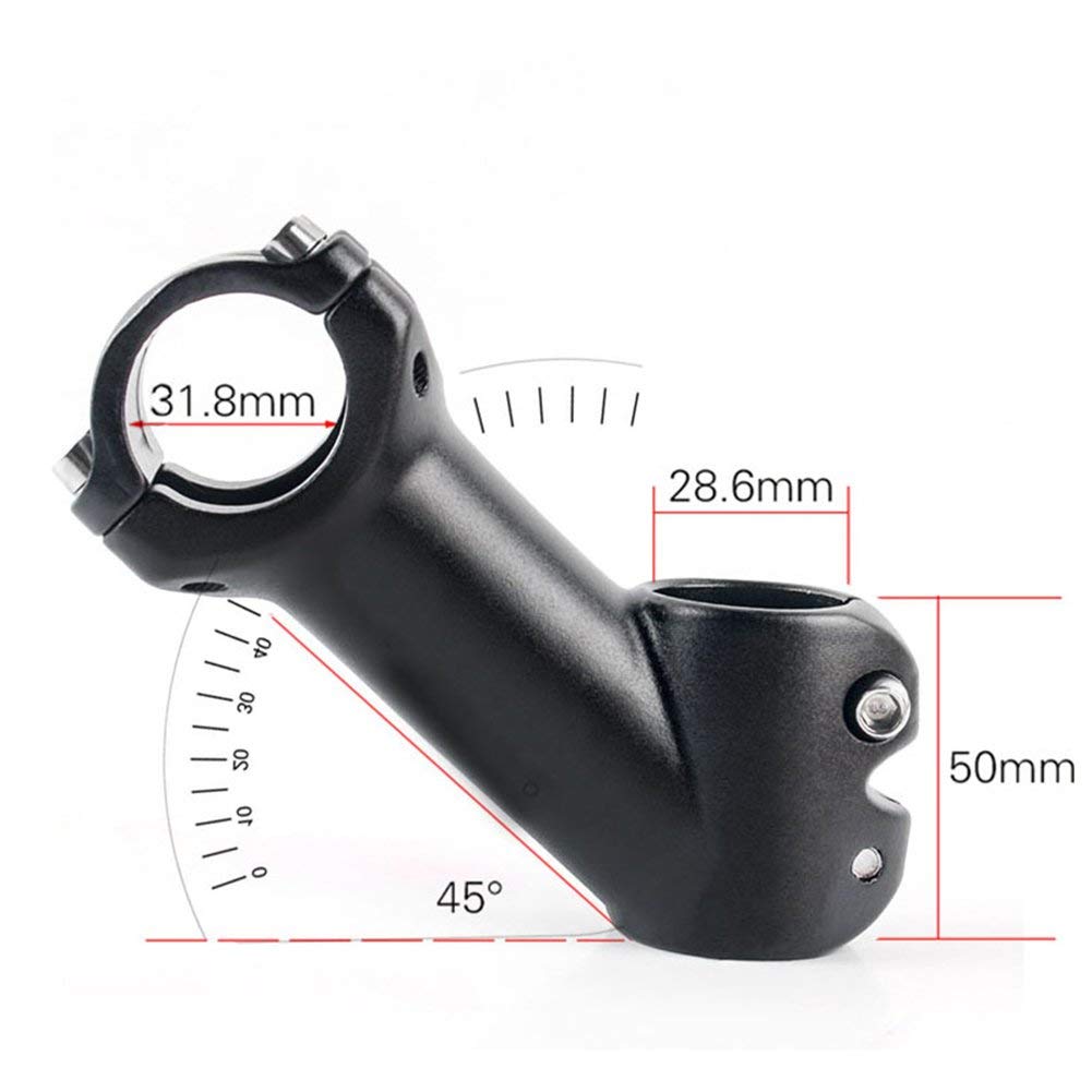 CYSKY Bicycle Stem 35 Degree 31.8 60mm/70mm/90mm/110mm MTB Handlebar Stem Mountain Bike Stem for Bicycle, Road Bike, MTB, BMX, Bikes (60mm