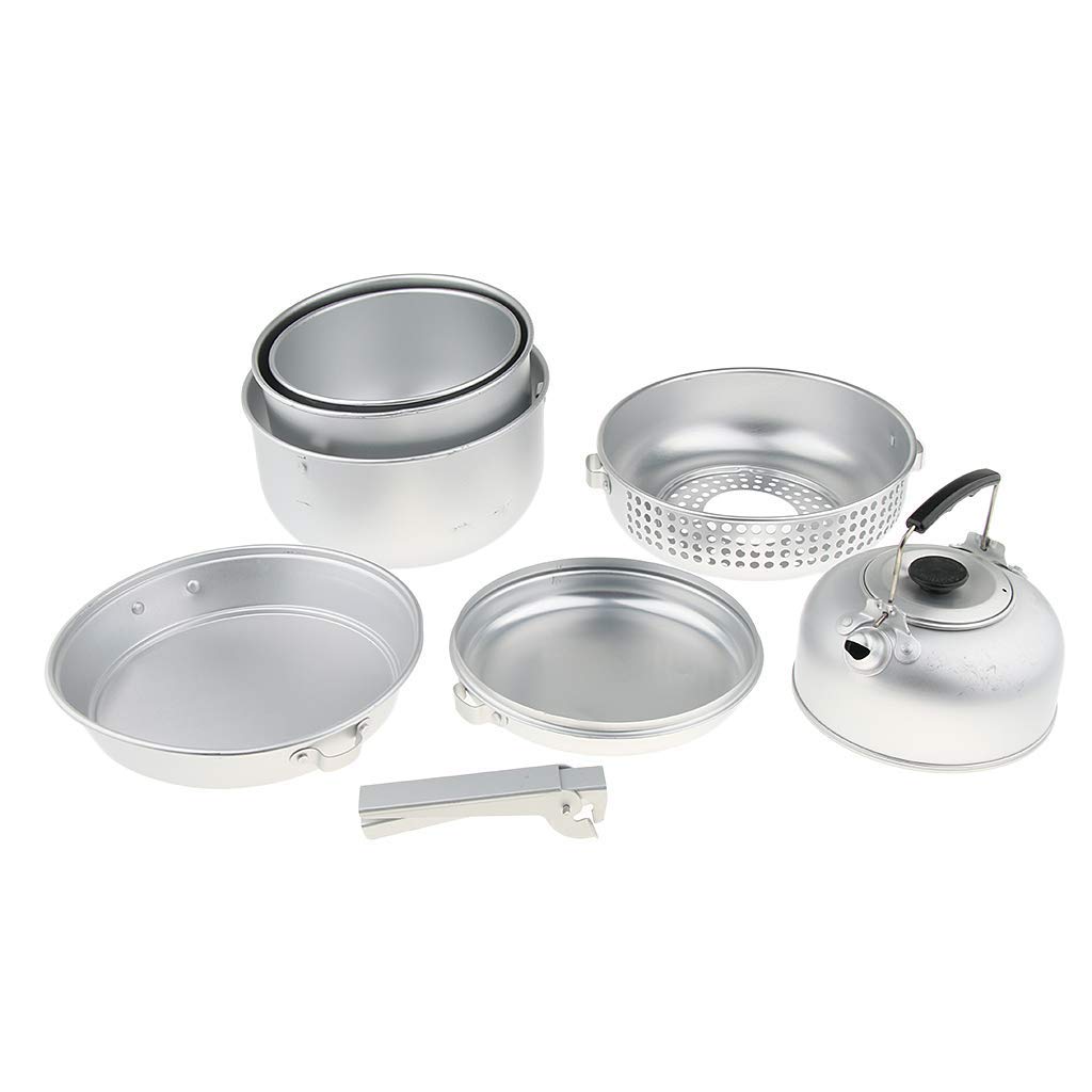 Outils de cuisson pour randonnée et poêles de camping antiadhésives