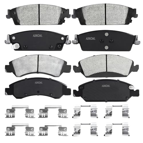 ABROML Front & Rear Ceramic Brake Pads