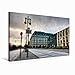 Produktbild Premium Textil-Leinwand 75 x 50 cm Quer-Format Hotel Adlon | Wandbild, HD-Bild auf Keilrahmen, Fertigbild auf hochwertigem Vlies, Leinwanddruck von Markus Will