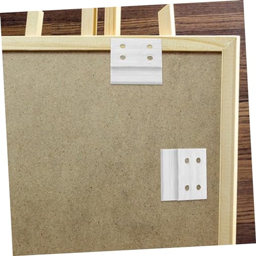 Image of GLEAVI 2pcs Z-Shaped Heavy Duty French Cleat Hanger Brackets for Wall Mounting Panels Artwork Mirrors and Headboards Easy Installation Aluminum Picture Hanging Kit