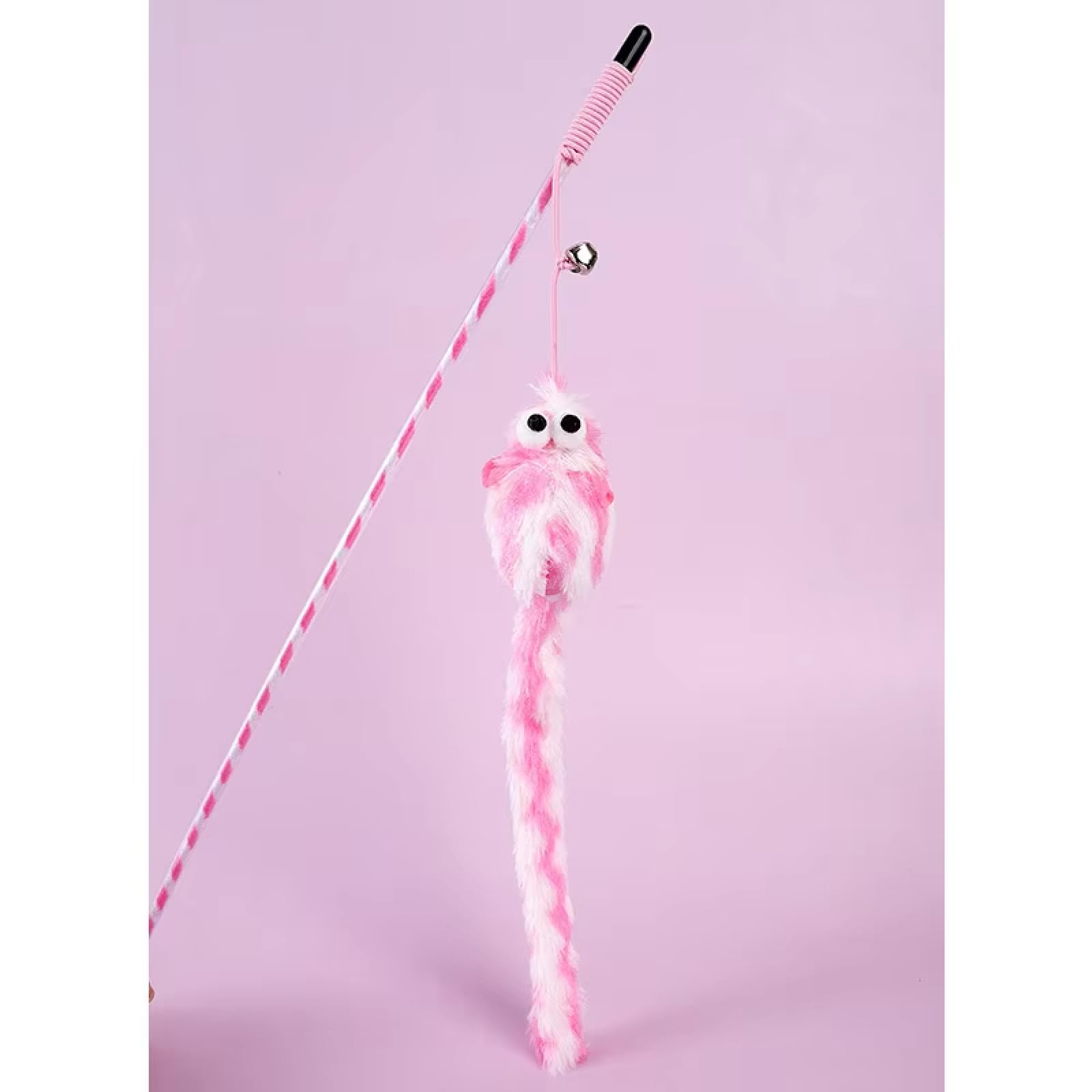 XZWYVUTSR Cat toy plush tassel teasing stick wool rabbit interactive cute stick pet supplies cat