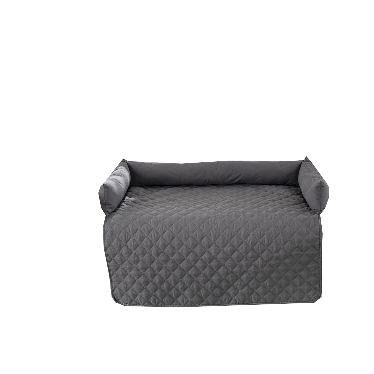 Kongdson Bed Couch Sofa Pet Cushion, Non-Slip Soft Dog Bed Cat Pad, Comfy Large Small Dogs Cats Sleeping Pad, Waterproof Cat Dog Mat Calming Pad (75x120cm,Dark Gray)