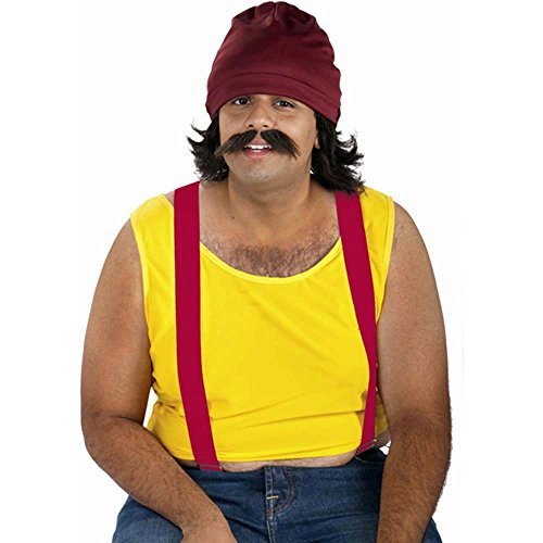 Forum Novelties Men's Cheech Kit with Cap Wig and Moustache