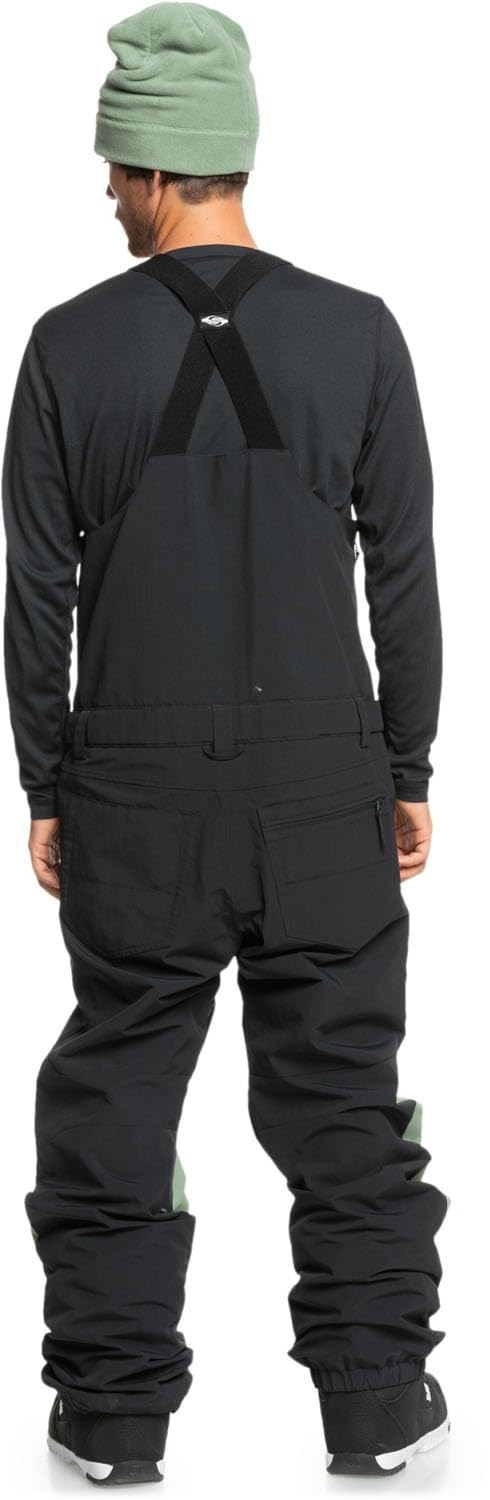 Quiksilver - Mens Fly High Bib, Color Black, Size: Medium
