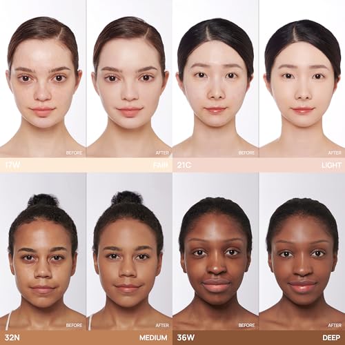 Image of BANILA CO Covericious Cover Cushion - Long-Wear Matte, 21W IVORY (0.49 oz) | Pore Blurring & Seamless Finish | Up to 100HR Long-Wear Matte Foundation | 20 Inclusive Shades | Korean Cushion Foundation