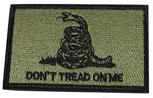 Gadsden Don't Tread On Me Tactical Patch - Coyote Tan