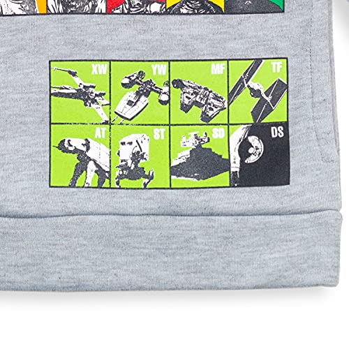 Sweat Star Wars Periodic Table 7-8 ans pull molleton chaud gris - 7