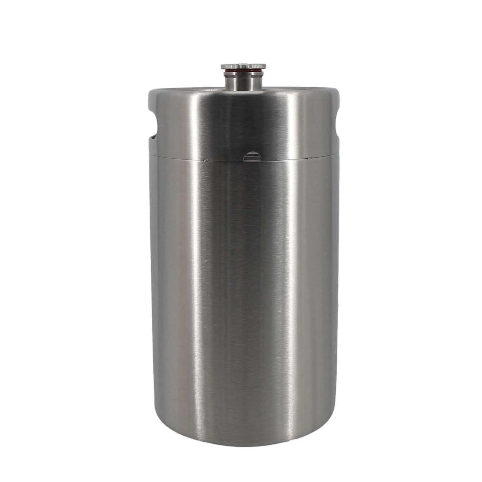 Cerveza elaborada Kit Cerveza Minibarril de 2/3, 6/4/5 l, tapón de Rosca Inoxidable, Pared única, Recargable, portátil, Artesanal(Spear 1)