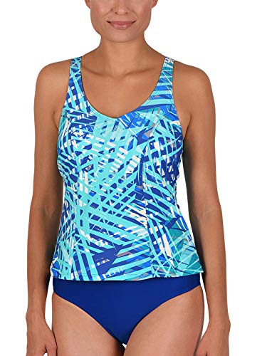 Preisvergleich Produktbild Naturana Tankini 72560 Gr. 44 B in blau-türkis-weiß