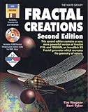  Fractal Creations/Book, Cd-Rom, Disk and 3-D Glasses