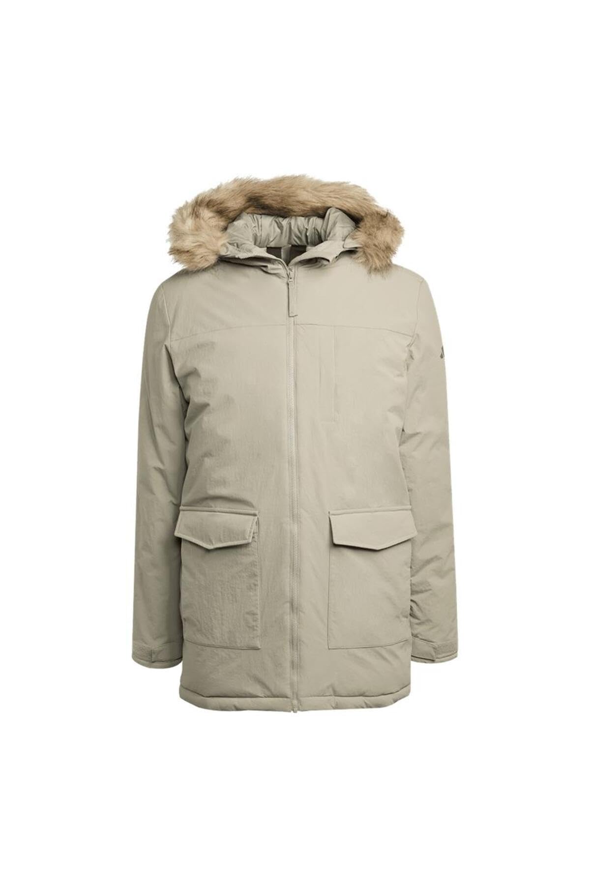 adidas Erkek Yeşil Mont PAVERIC FUR PAR JX7747 : Amazon.com.tr: Moda