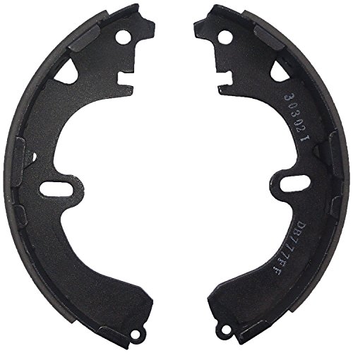 Image of Bendix Premium 597 Rear Brake Shoe for Chevrolet Nova 1988-1985, Prizm 2002-1998, Geo Prizm 1997-1989, Toyota Corolla 1998-1984, Tercel 1987-1984