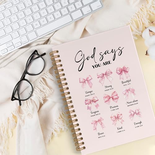 Cahier à spirale rose grand format bloc notes fournitures de bureau - 2