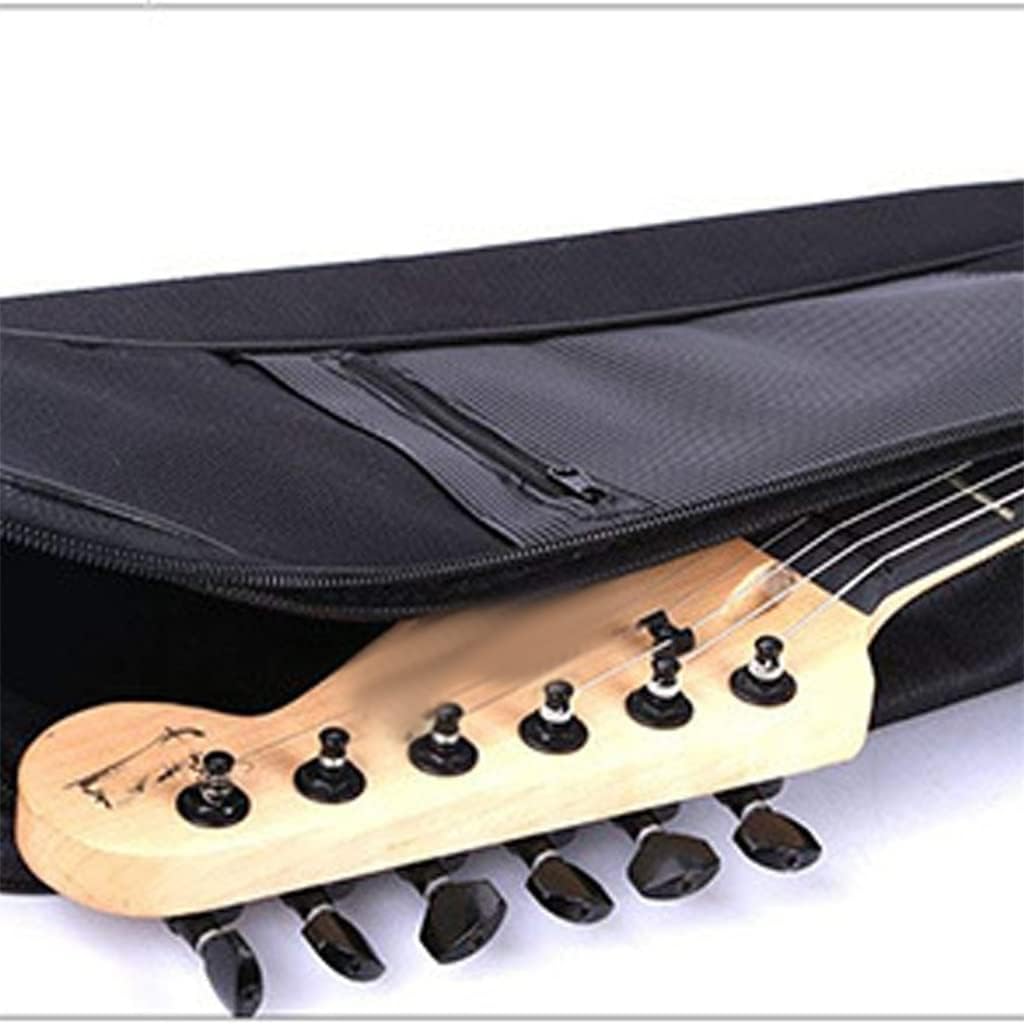 Fabric Acoustic Guitar Bag Waterproof Backpack 5mm Cotton Shoulder Straps Padded Soft Case