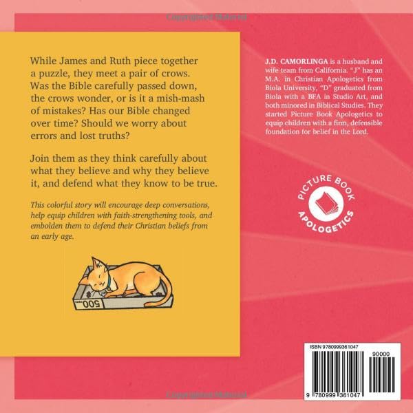 Crows and the Missing Piece: Picture Book Apologetics with James and Ruth - Image 2