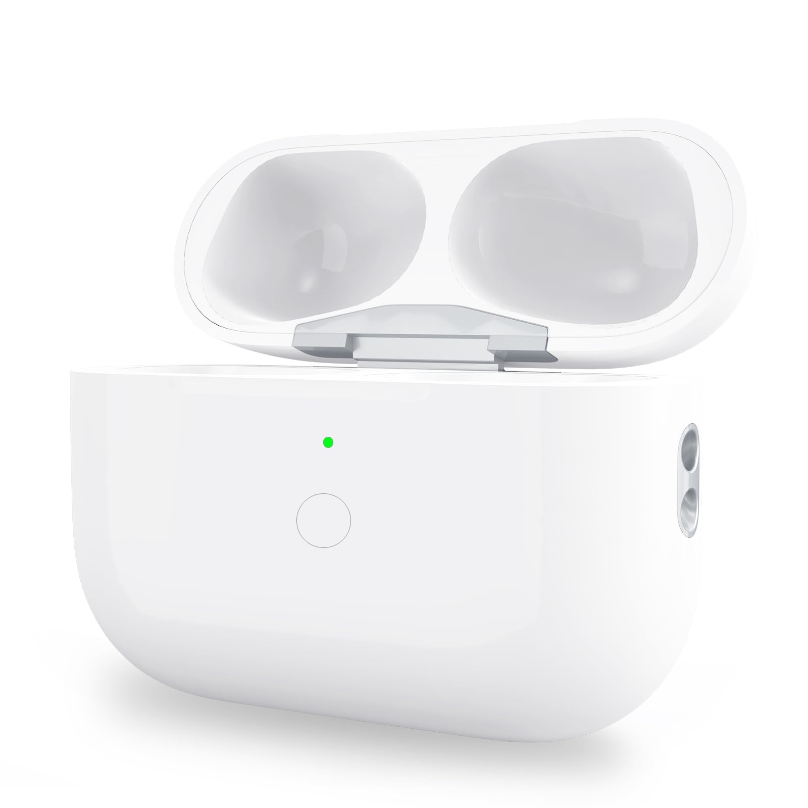 AirPods pro2本体 ホワイト 充電ケース付き※ケーブルなし Amazon | AirPods Pro 1およびPro 2 Gen専用ワイヤレス充電ケース
