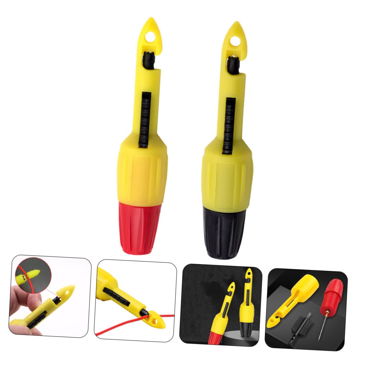 Hemobllo 16pièces Aiguilles De Test De Circuit à Perçage Isolation Probes Multimètre Pour Diagnostics Électriques Non Destructifs Outil De Vérification De Fils