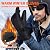 ROYADVE Heated Gloves for Men Women, Rechargeable Heated Gloves with Waterproof Winter Motorcycle Warm Glove with Touchscreen for Hunting Cycling Skiing Hiking Outdoor Working