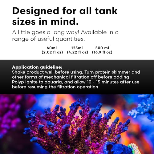 Image of Brightwell Aquatics Polyp Ignite Poylp Stimulator for Aquariums, 125 ml