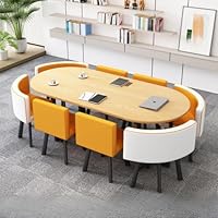 長机　6枚セット Amazon.co.jp: SXRZY ミーティングテーブル 会議用テーブル