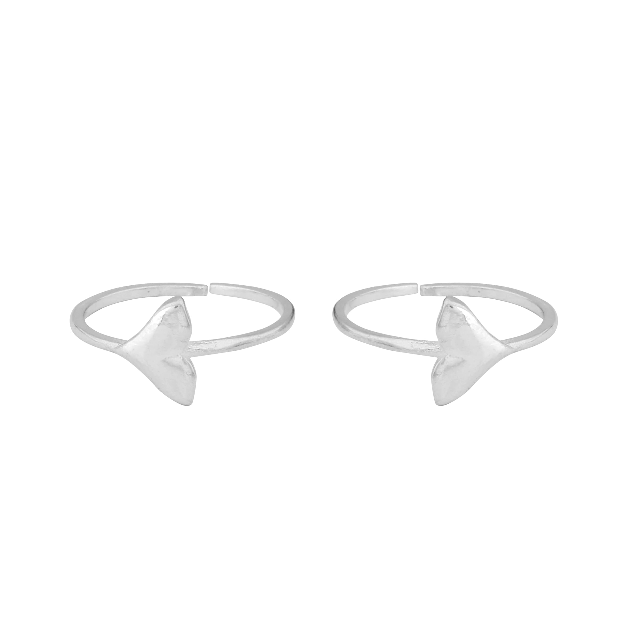 925 Sterling Silver Whale Tail Toe Rings for Women & Girls | Adjustable Open Toe Ring Pair | Ocean Inspired Marine Design Bichiya | Minimalist Beach Foot Ring Jewelry With 925 Stamp & Certificate of Authenticity | 6 Month Warranty-image-17