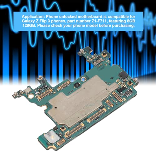 Lås Upp Z Flip 3 Moderkort 8GB/128GB - PCB Kompatibel